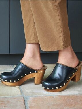 Beek Woodpecker Shearling Loafers – Black | Size 9 | NWT